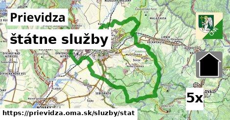 štátne služby, Prievidza