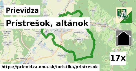 prístrešok, altánok v Prievidza