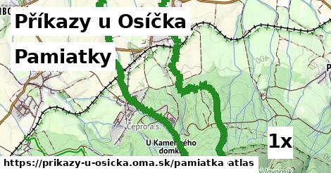 pamiatky v Příkazy u Osíčka