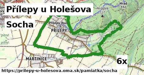 Socha, Přílepy u Holešova