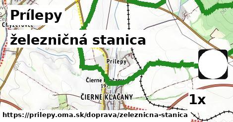 železničná stanica, Prílepy