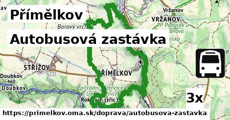 Autobusová zastávka, Přímělkov