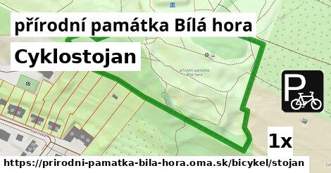 Cyklostojan, přírodní památka Bílá hora