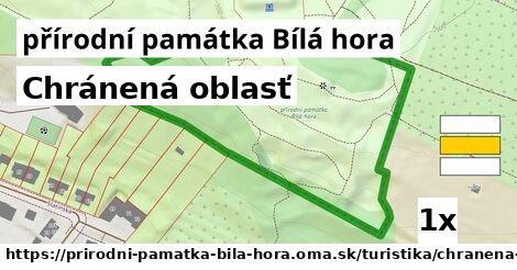 Chránená oblasť, přírodní památka Bílá hora