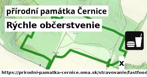 Všetky body v přírodní památka Černice
