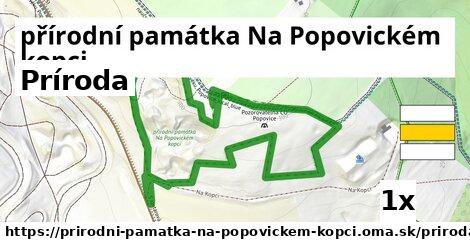 príroda v přírodní památka Na Popovickém kopci