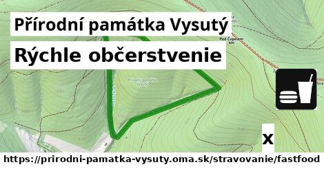 Všetky body v Přírodní památka Vysutý
