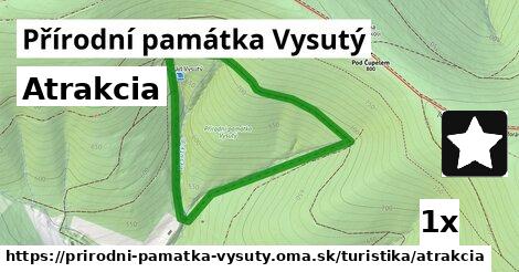 Atrakcia, Přírodní památka Vysutý