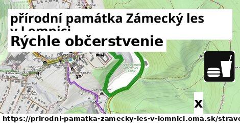 Všetky body v přírodní památka Zámecký les v Lomnici