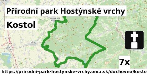 Kostol, Přírodní park Hostýnské vrchy