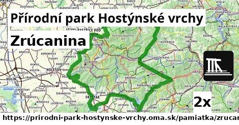 Zrúcanina, Přírodní park Hostýnské vrchy