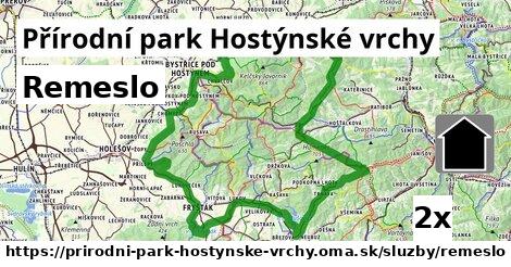 Remeslo, Přírodní park Hostýnské vrchy