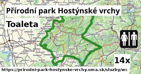 Toaleta, Přírodní park Hostýnské vrchy