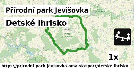 Detské ihrisko, Přírodní park Jevišovka