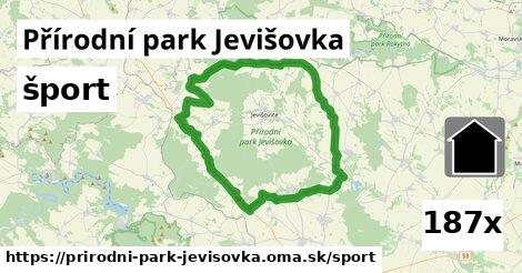 šport v Přírodní park Jevišovka