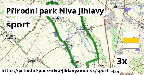 šport v Přírodní park Niva Jihlavy