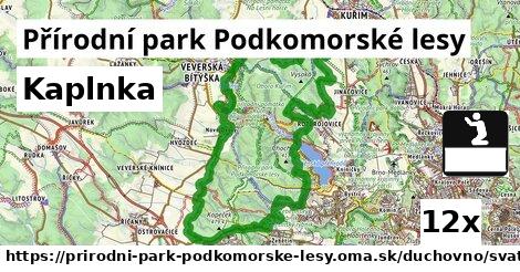 Kaplnka, Přírodní park Podkomorské lesy