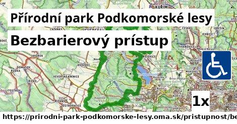 Bezbarierový prístup, Přírodní park Podkomorské lesy