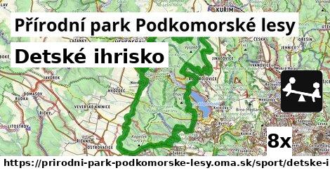 Detské ihrisko, Přírodní park Podkomorské lesy