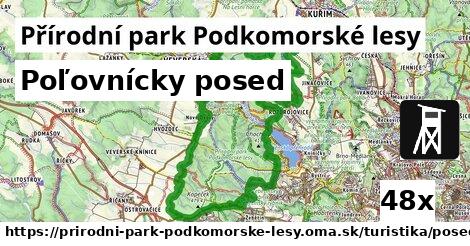 Poľovnícky posed, Přírodní park Podkomorské lesy