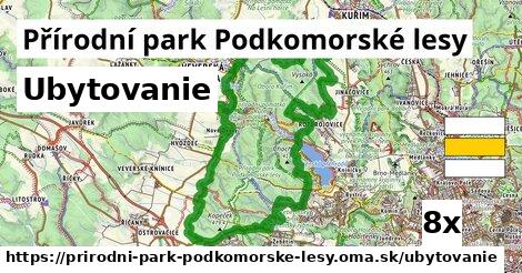 ubytovanie v Přírodní park Podkomorské lesy