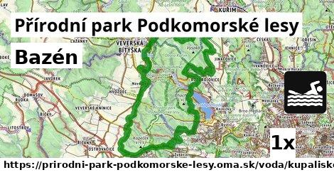 Bazén, Přírodní park Podkomorské lesy