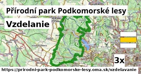 vzdelanie v Přírodní park Podkomorské lesy