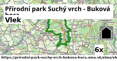 Vlek, Přírodní park Suchý vrch - Buková hora