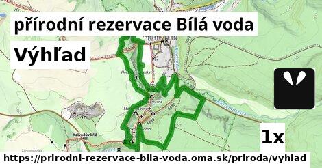 Výhľad, přírodní rezervace Bílá voda