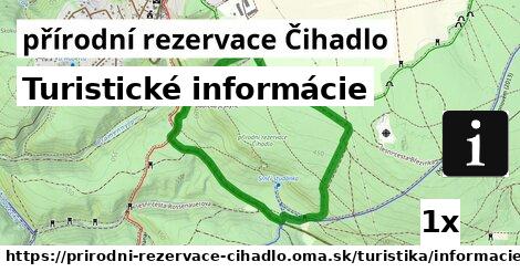 Turistické informácie, přírodní rezervace Čihadlo