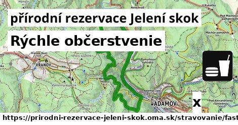 Všetky body v přírodní rezervace Jelení skok