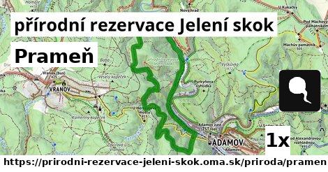Prameň, přírodní rezervace Jelení skok