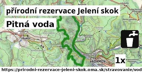 Pitná voda, přírodní rezervace Jelení skok