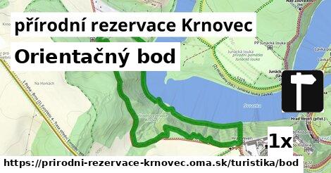 orientačný bod v přírodní rezervace Krnovec