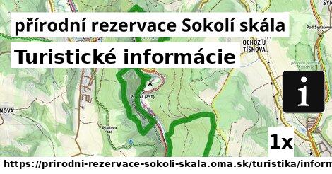 Turistické informácie, přírodní rezervace Sokolí skála