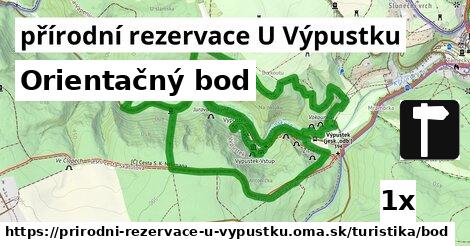 Orientačný bod, přírodní rezervace U Výpustku