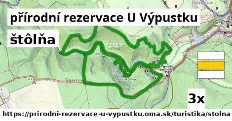 štôlňa v přírodní rezervace U Výpustku