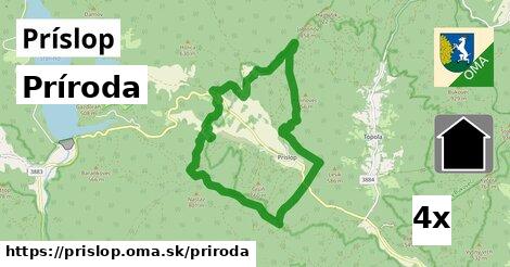 príroda v Príslop