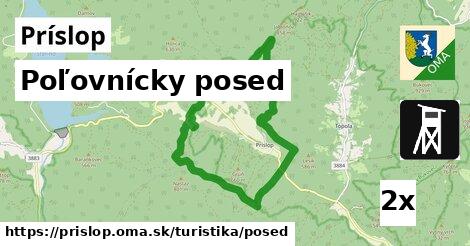 Poľovnícky posed, Príslop