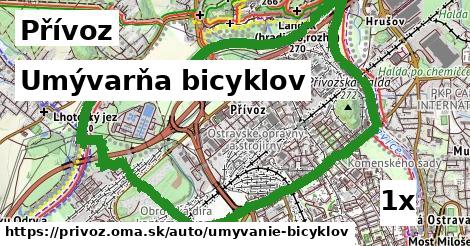 Umývarňa bicyklov, Přívoz