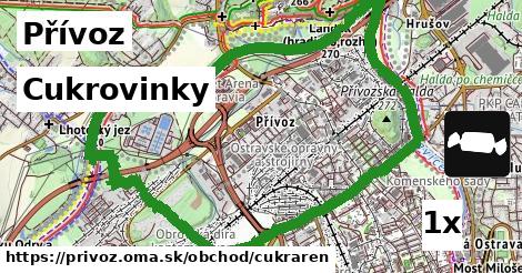 Cukrovinky, Přívoz