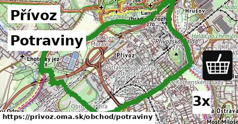 Potraviny, Přívoz