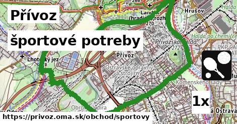 športové potreby, Přívoz