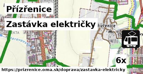 Zastávka električky, Přízřenice