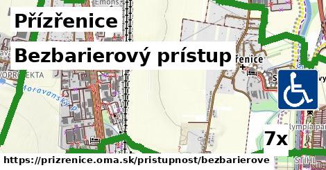 Bezbarierový prístup, Přízřenice