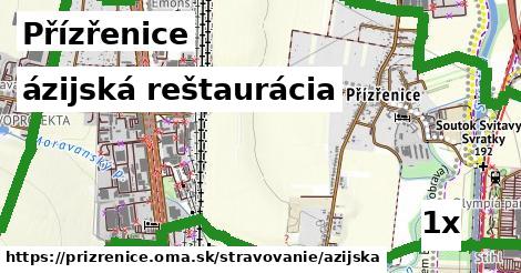 ázijská reštaurácia, Přízřenice