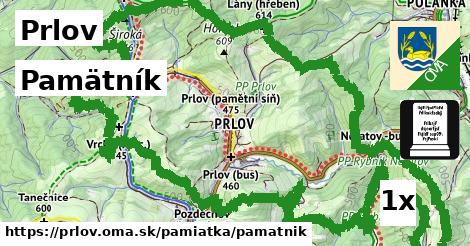 Pamätník, Prlov