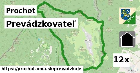 prevádzkovateľ v Prochot