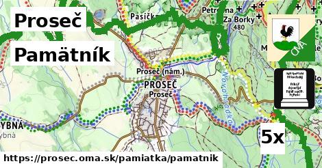 Pamätník, Proseč