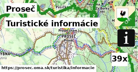 Turistické informácie, Proseč